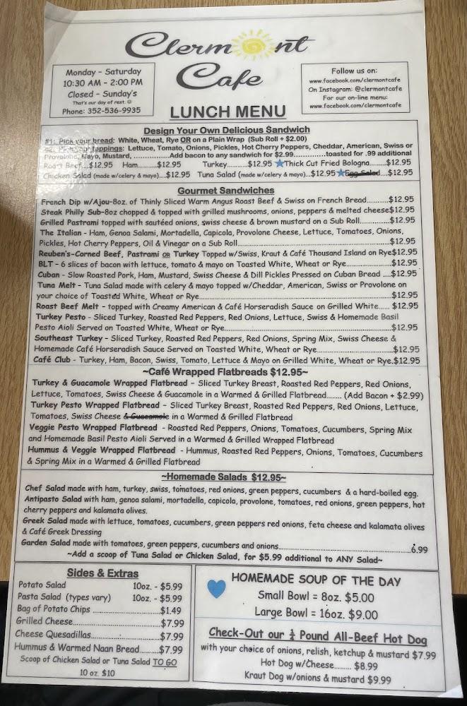 Clermont Cafe Ham Burrito